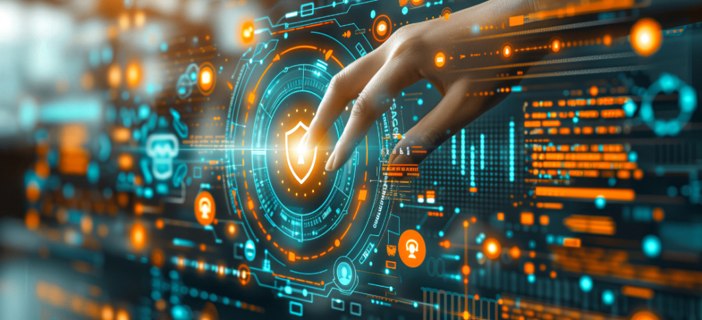 Cybersecurity Abstract image